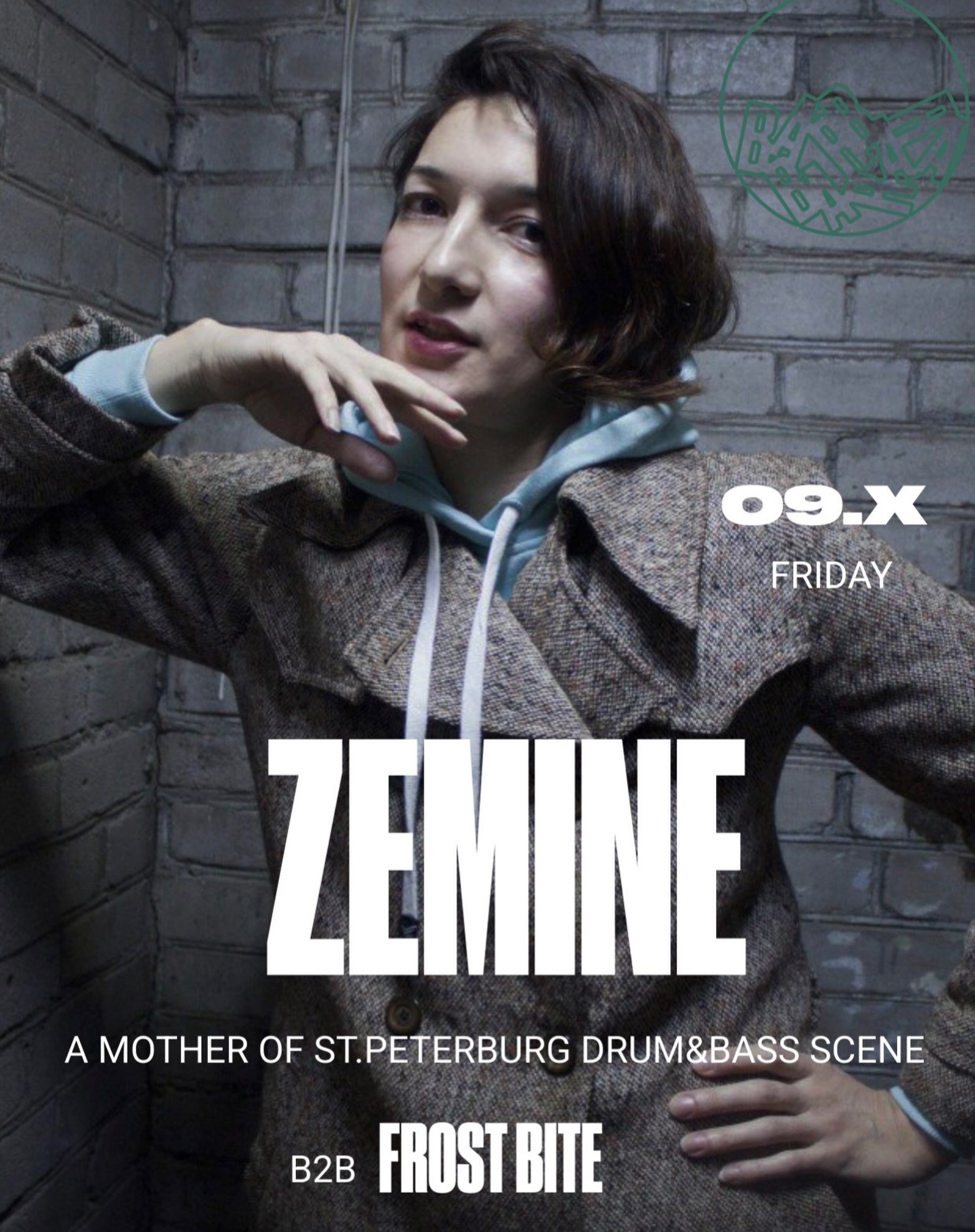Zemine b2b DJ Frost Bite, Barbara bar