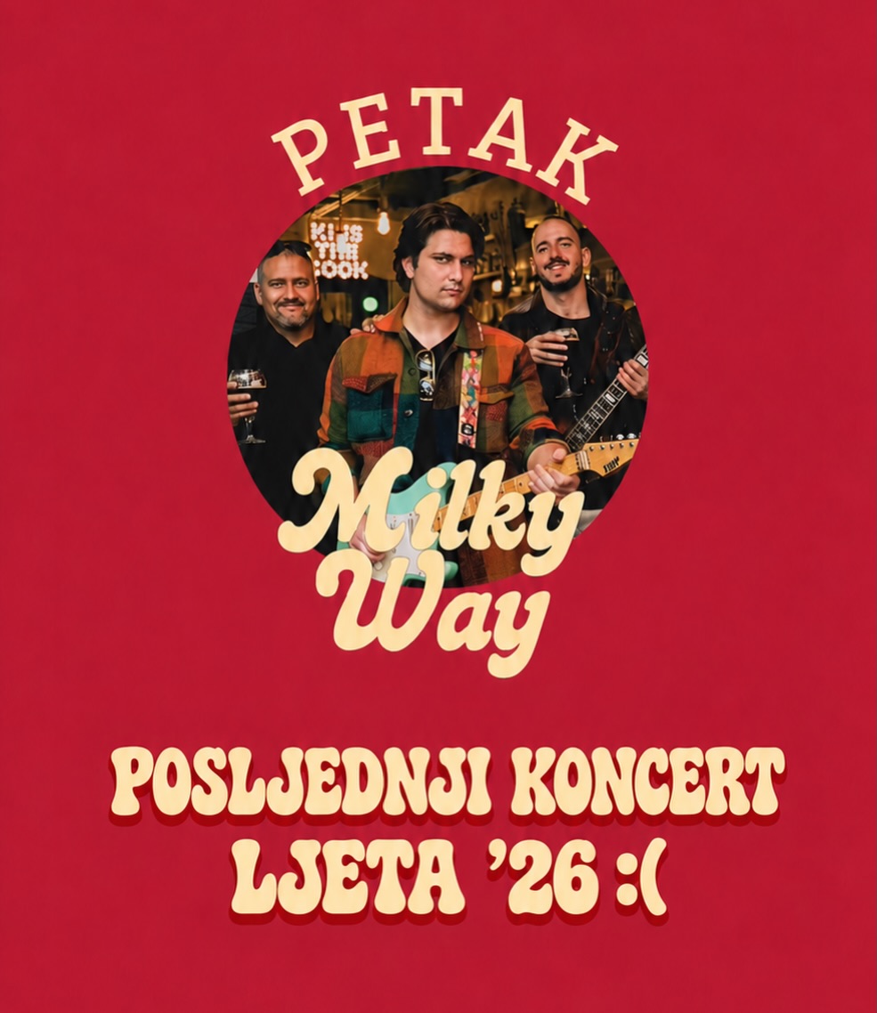 Posljednji koncert ove sezone: @milkywave.music u Pivnici, Pivnica Herceg Novi